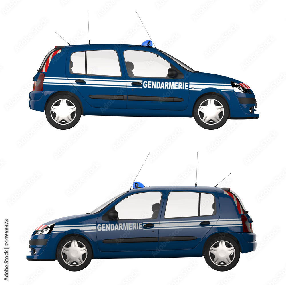 vehicule de la gendarmerie 