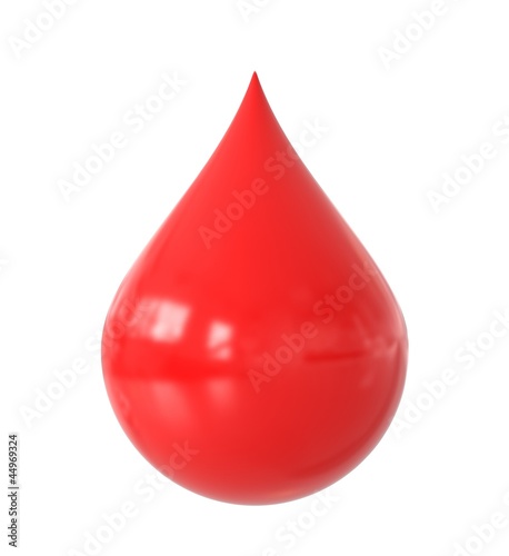 3d blood drop