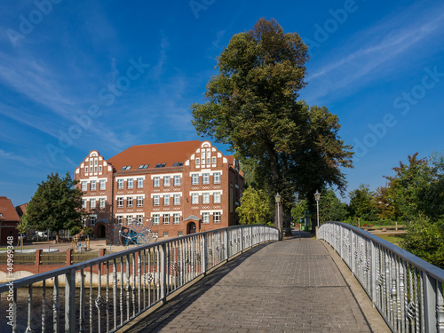 Die Stadt Perleberg im Bundesland Brandenburg. photo