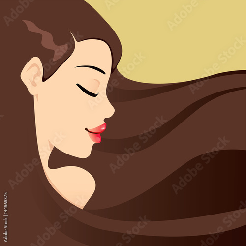 Brunette Long Hair