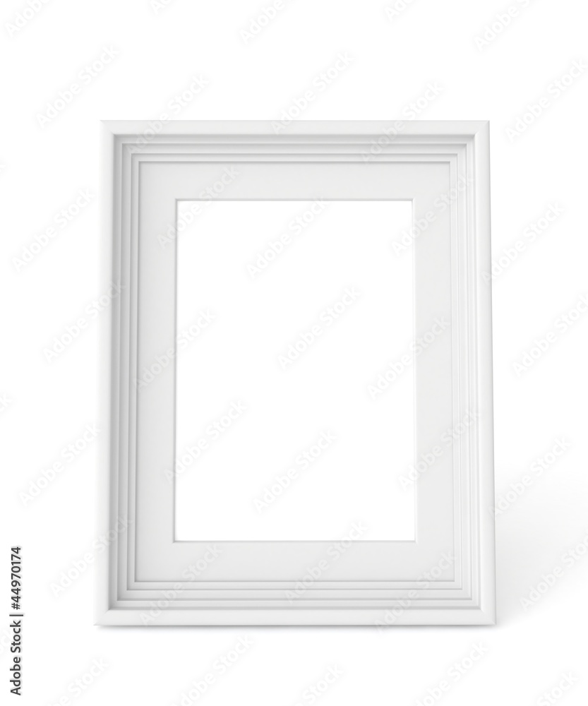3d white frame ready for your graphic 3d white frame ready for your graphic