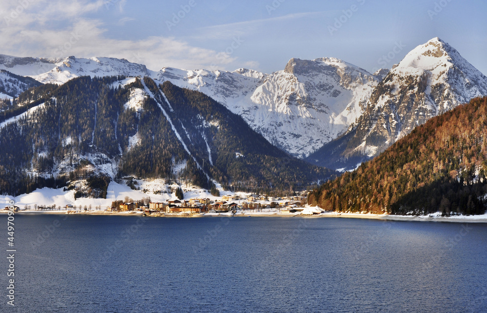 Achensee lake in Austrian Alps