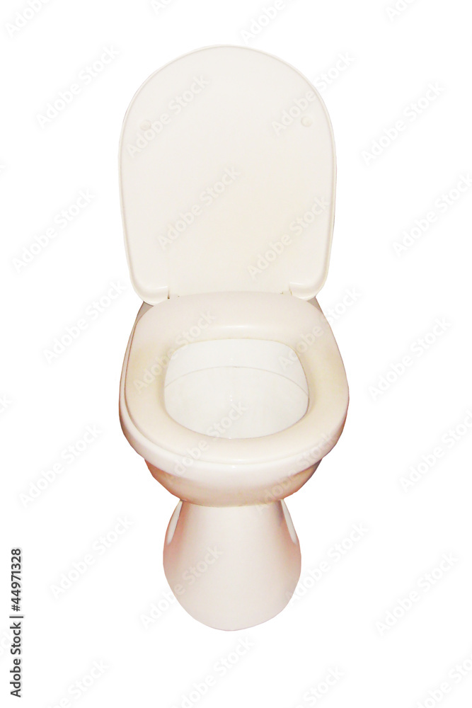 White toilet bowl White toilet bowl
