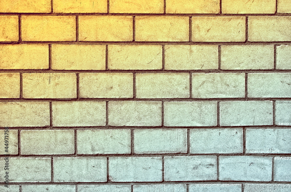 Obraz premium Sunset on wall