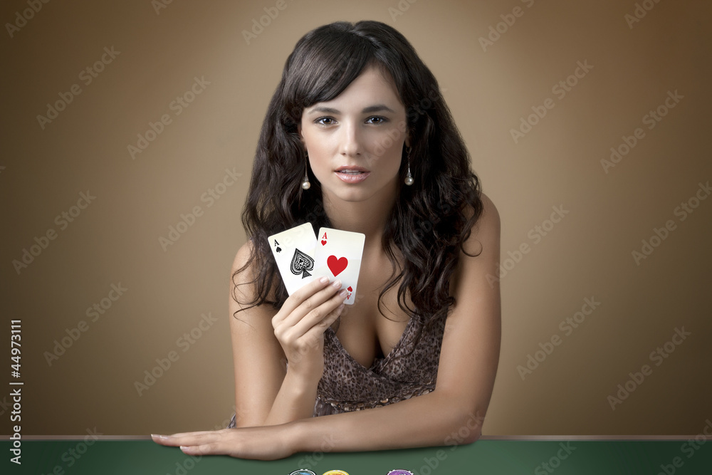 Sexy beautiful young girl in casino Stock Photo | Adobe Stock Sexy beautiful young girl in casino Stock Photo | Adobe Stock