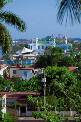 View from Palacio de Valle (1913-1917), Cienfuegos, Cuba