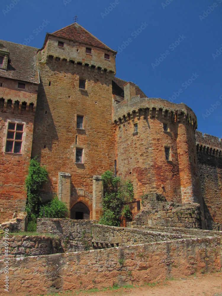 Château de Castelnau-Bretenoux ; Corrèze Lot ; Limousin Périgord