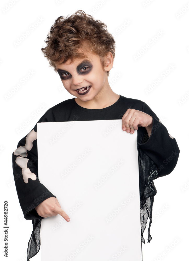 Child in halloween costume Child in halloween costume
