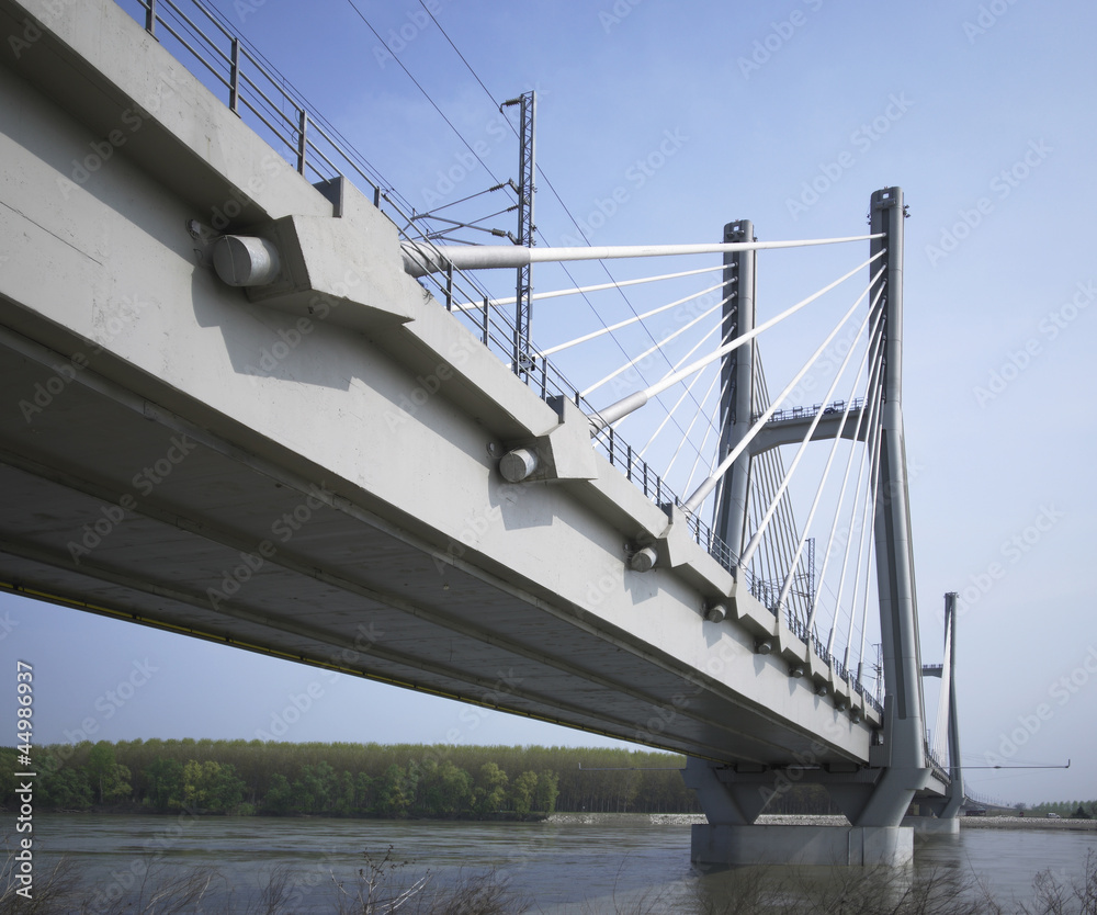 custom made wallpaper toronto digitalrailway bridge - ponte ferroviario, tav