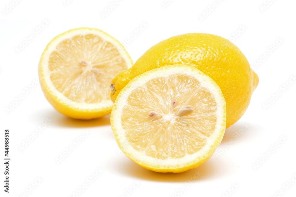 Lemons isolated