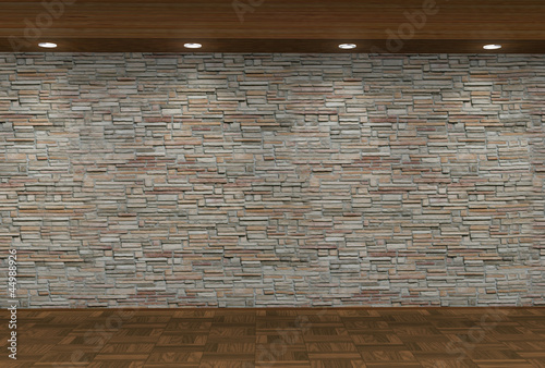 Interior wall with spots, brown ancient look