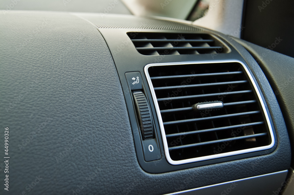 Auto Lüftung Klimaanlage Lamellen Stock Photo