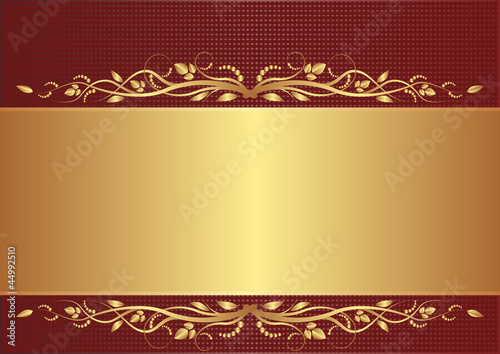 burgundy and gold background