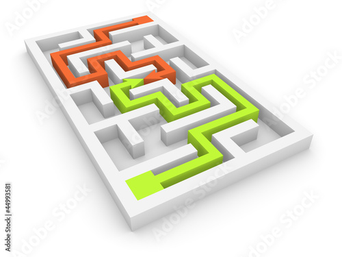 Meeting in the labyrinth
