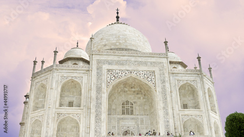 Taj Majal, un de las 7 maravillas del mundo,Agra,India