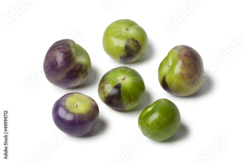 Wallpaper Mural Fresh purple and green tomatillos Torontodigital.ca