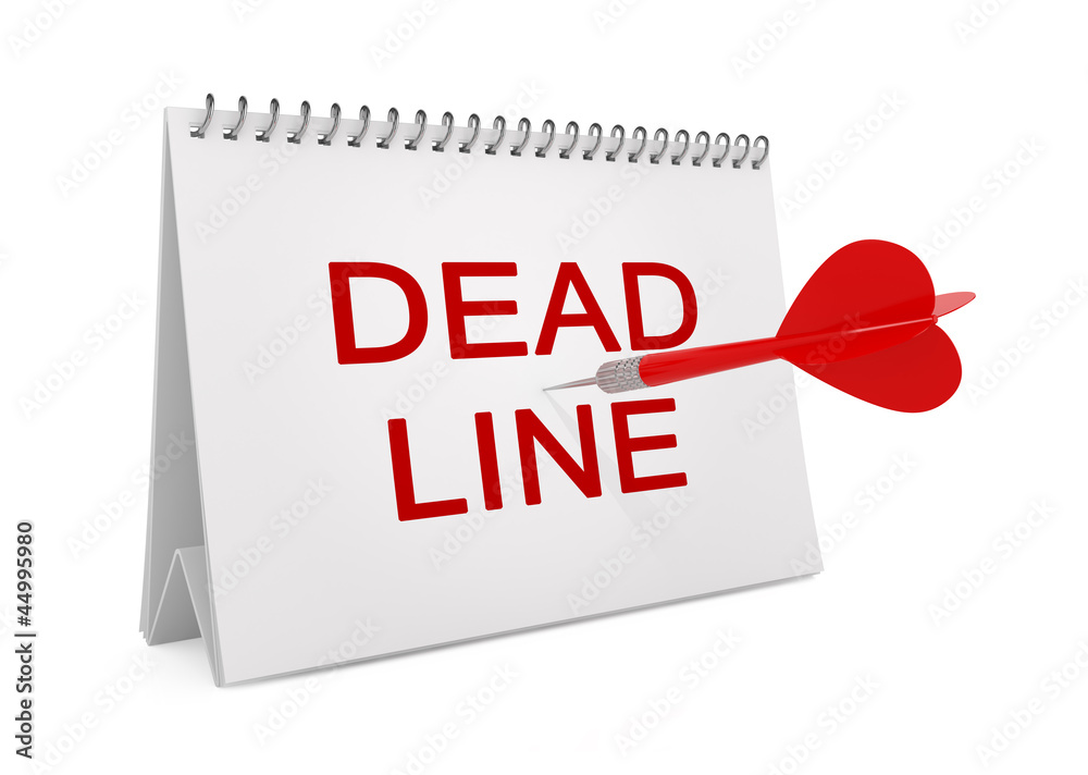 Deadline concept