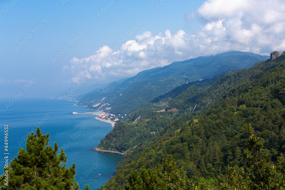 Black Sea Shores Northern Turkey