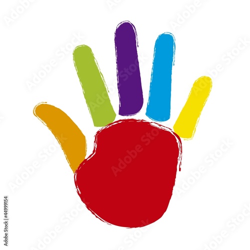 grunge hand