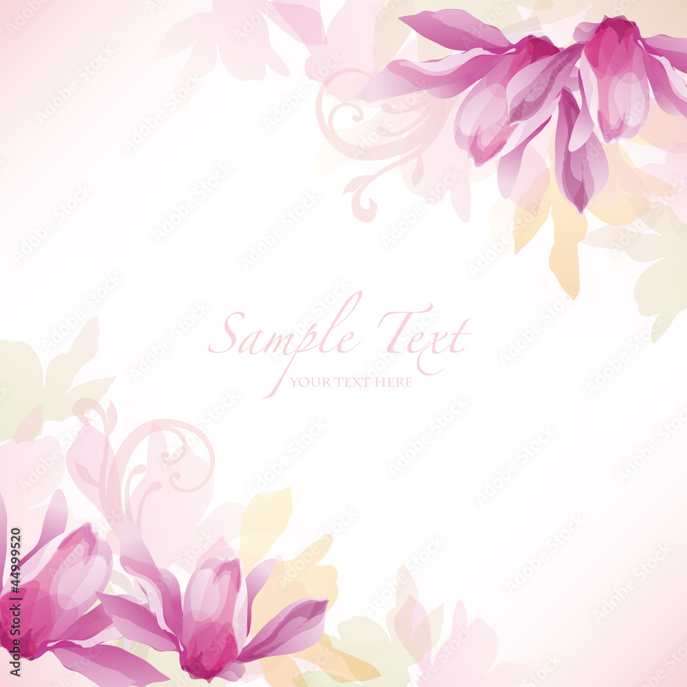 Naklejka premium cyclamen background