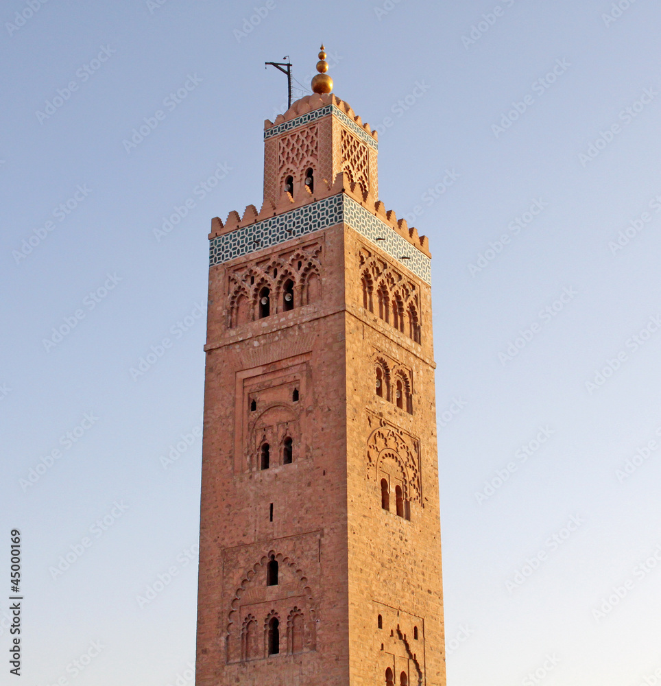 Fototapeta premium Koutoubia mosque in Marrakesh, Morocco