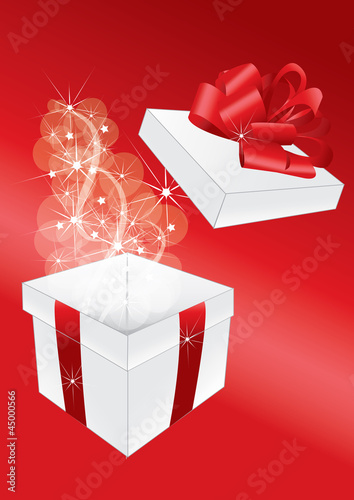 pacco regalo aperto