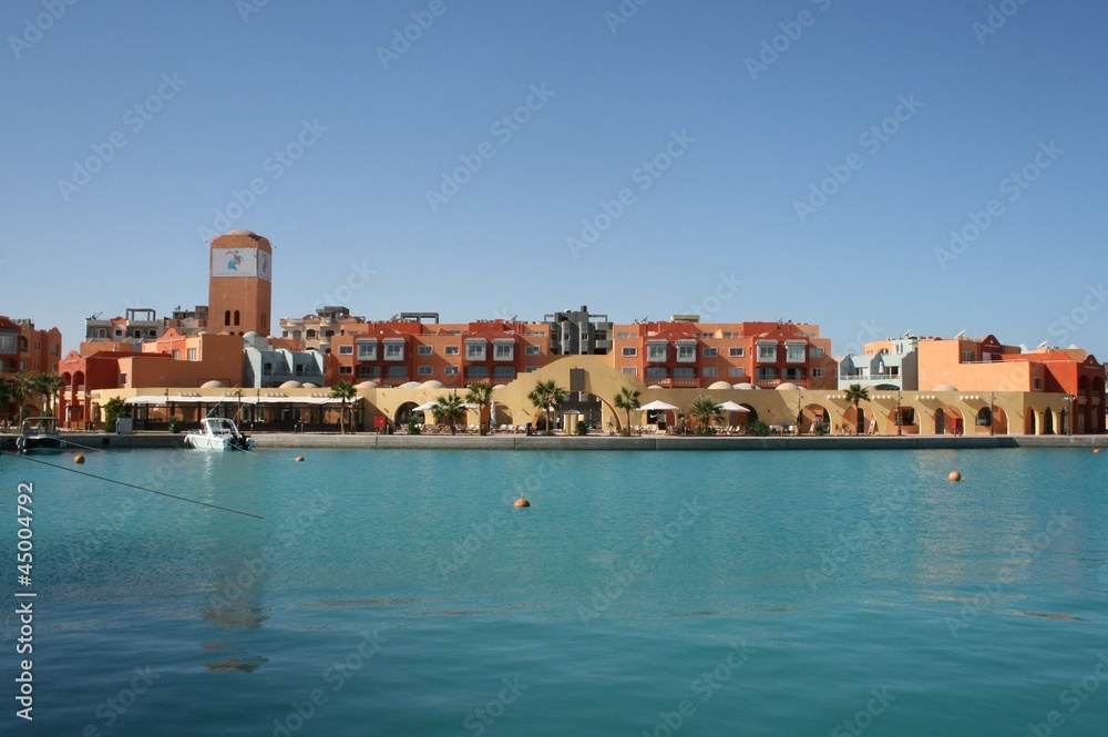 Port in Egypt (Hurghada)