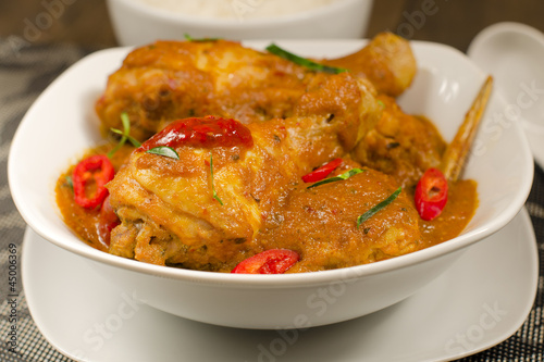 Kari Kapitan: Malaysian / Nyonya chicken curry with coconut milk