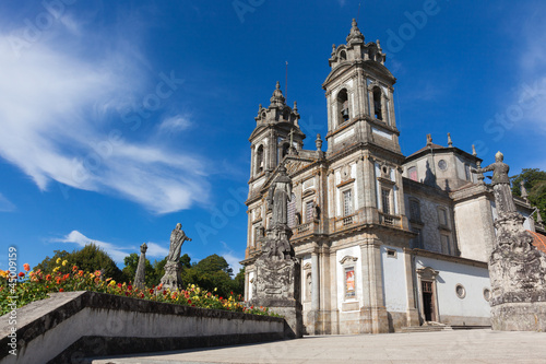 Sanctuary of Bom Jesus do Monte in Braga, north of Portugal