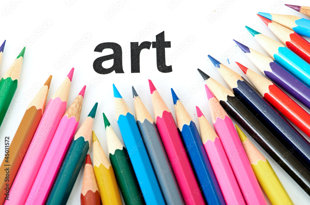Multicolored pencils Multicolored pencils
