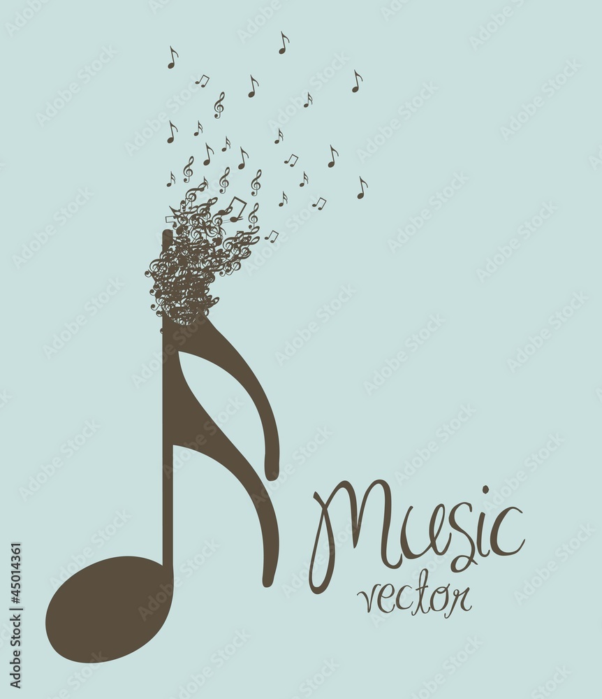 Fototapeta premium musical notes