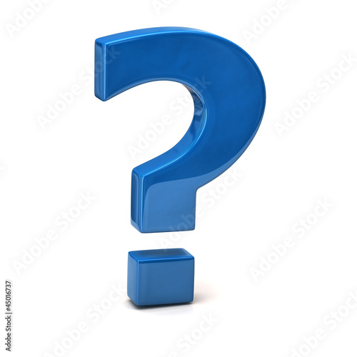 Question mark sign