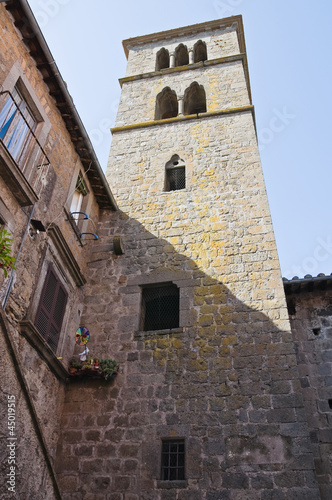 Church of St. Maria Assunta. Vitorchiano. Lazio. Italy.