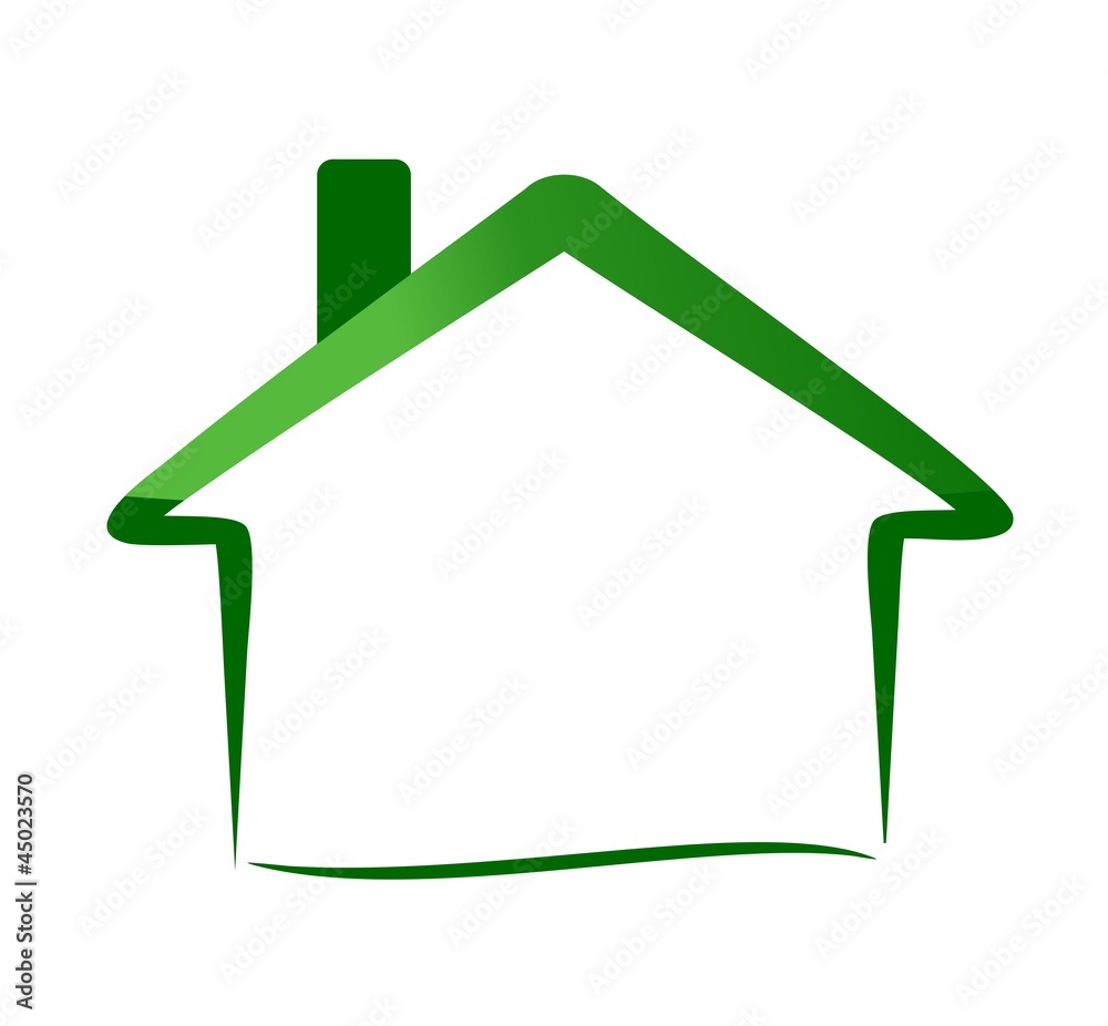 Obraz premium house - logo vector