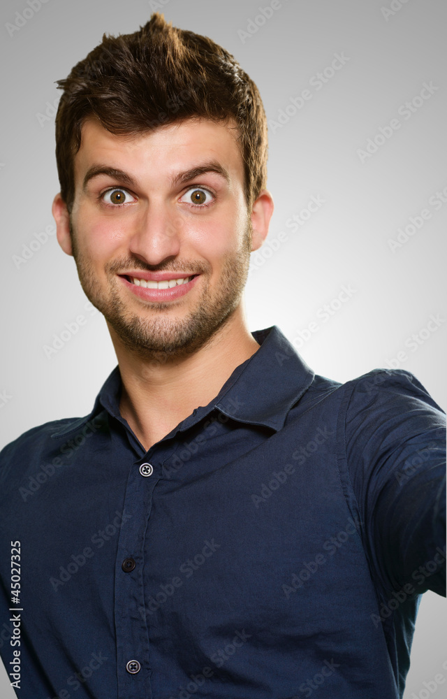 Portrait Of Happy Man Portrait Of Happy Man