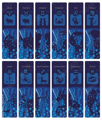 Zodiac Bookmarks