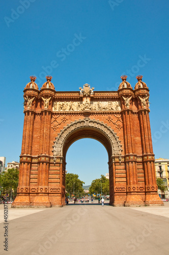 Triumphal Arch. Barcelona.