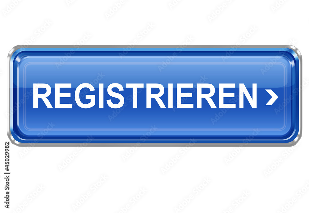 Button Registrieren / Anmelden Adobe Stock