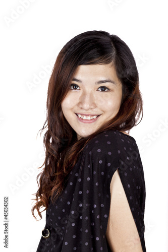 Photography Asian woman with smile