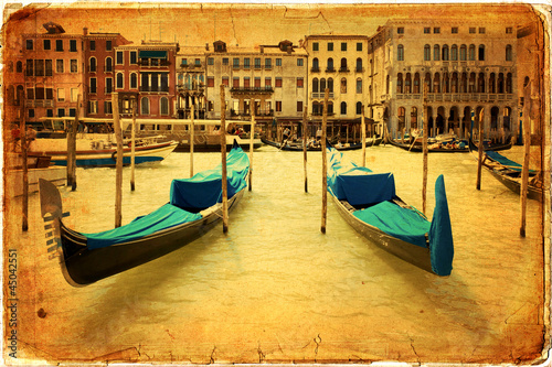 View of Canal Grande in Venice photo