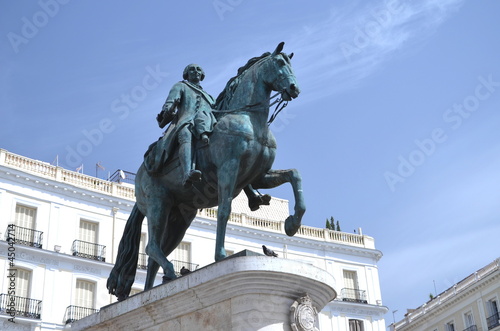 Pomnik Karola III w Madrycie, Hiszpania #45042714