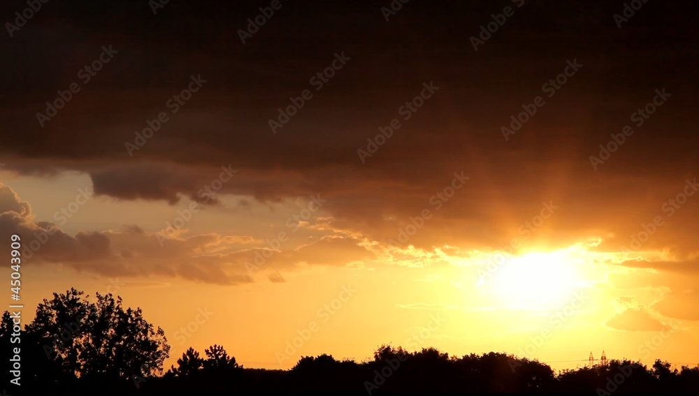 couché de soleil couché de soleil