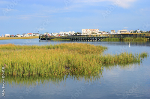 Boardwalk on the inlet