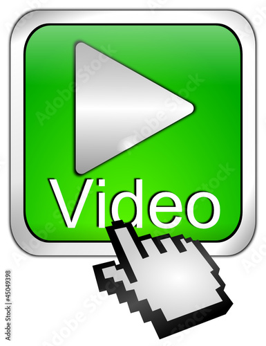 Play Video Button mit Cursor