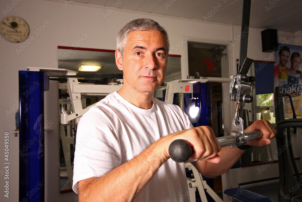 Mann im Sportstudio Mann im Sportstudio
