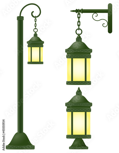 streetlight vector illustration