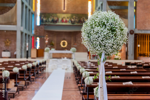 church ready for wedding