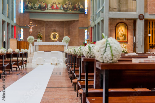 church ready for wedding