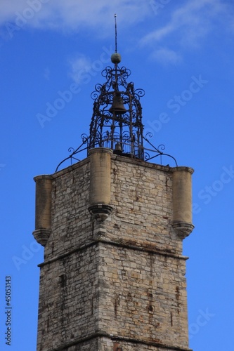 échauguette et campanile en fer forgé photo