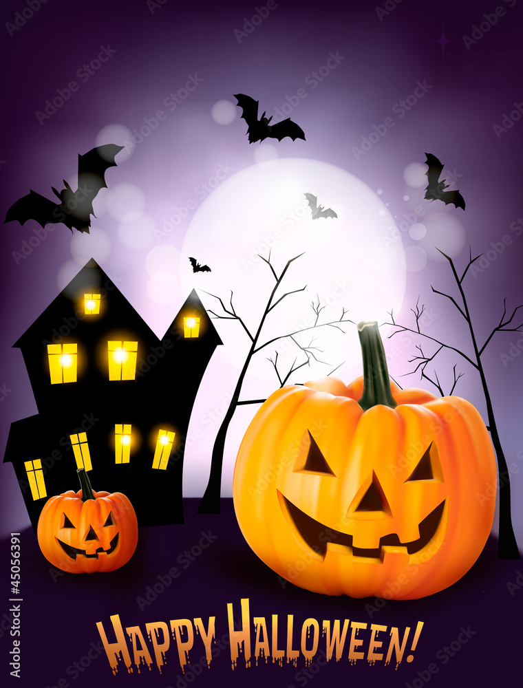 Halloween background  Vector